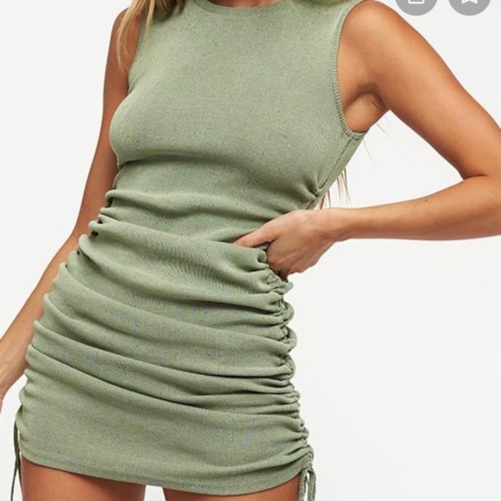 Lioness Green Mini Dress